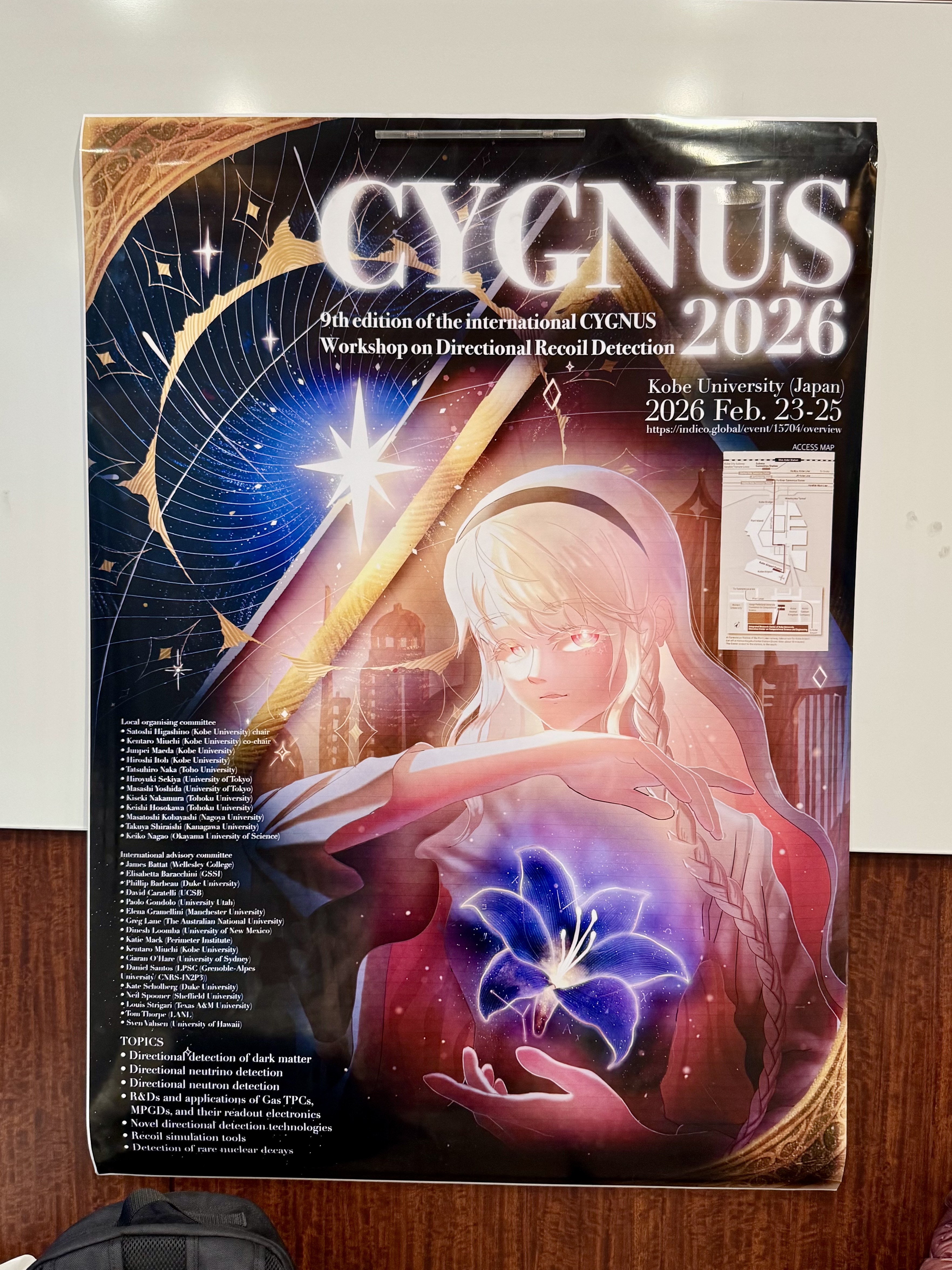 The poster for CYGNUS 2026
